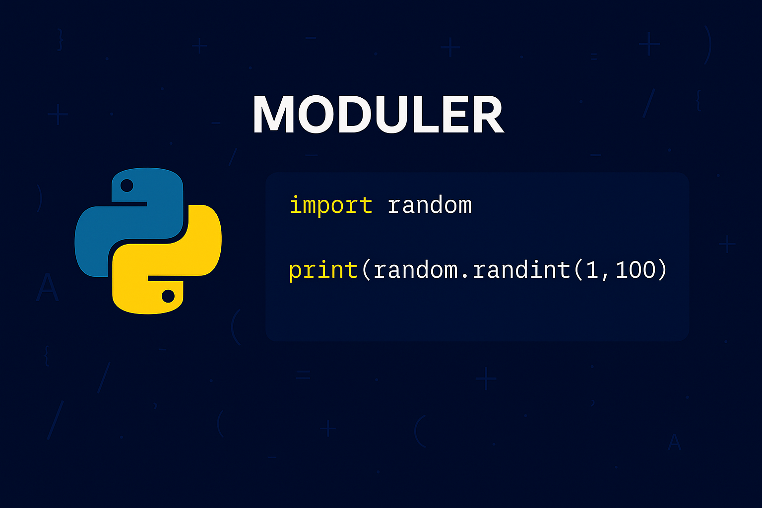 Modules in Python