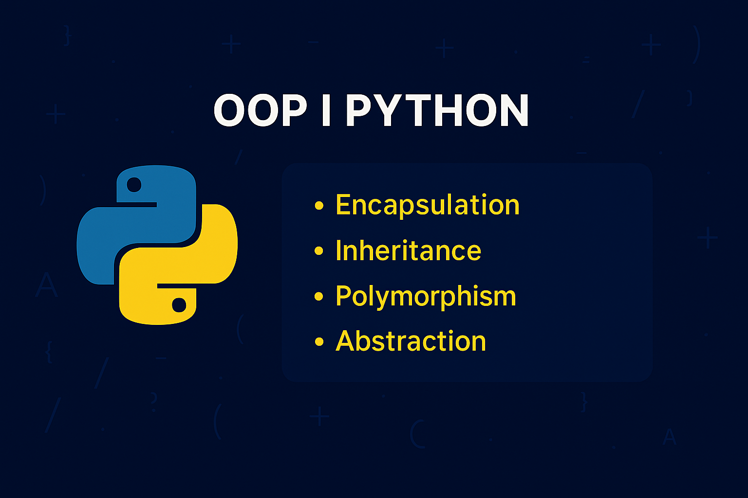 OOP in Python