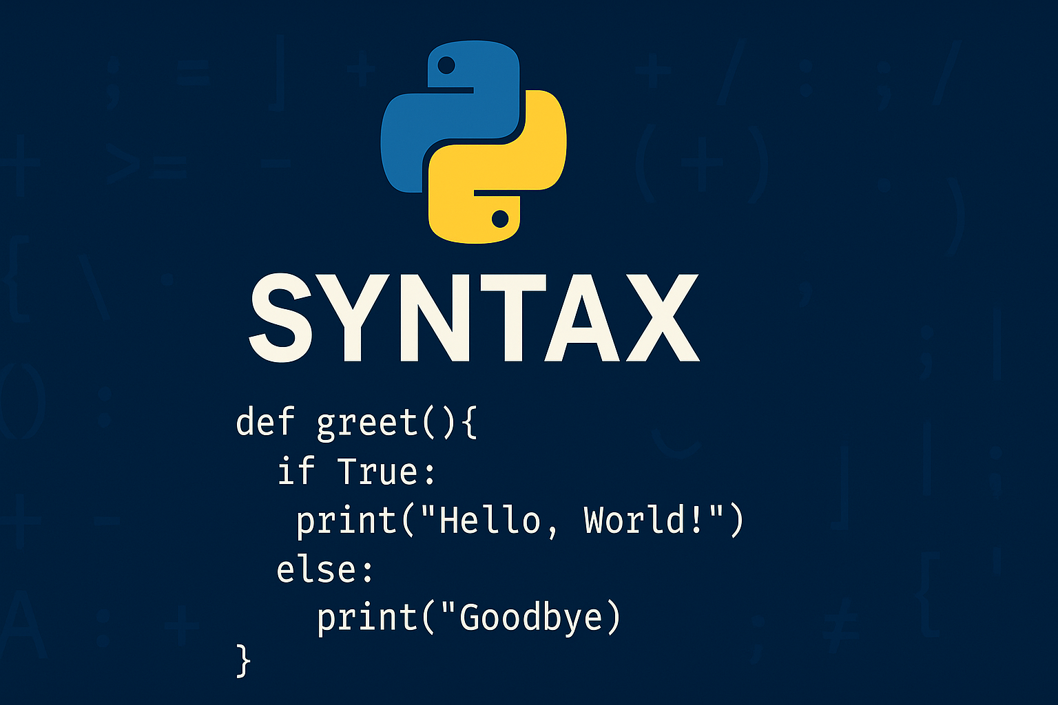 Indentation